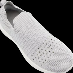 Clearance szare wsuwane sneakersy damskie Damskie Sportowe