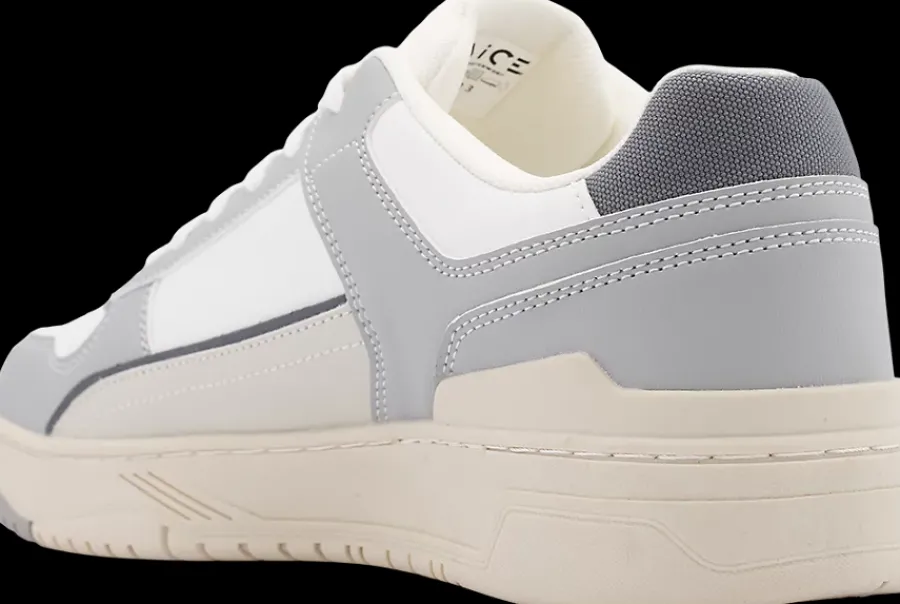 Sale szaro-białe sneakersy męskie Męskie Sportowe