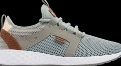 Online szaro-brązowe sneakersy damskie Damskie Sportowe