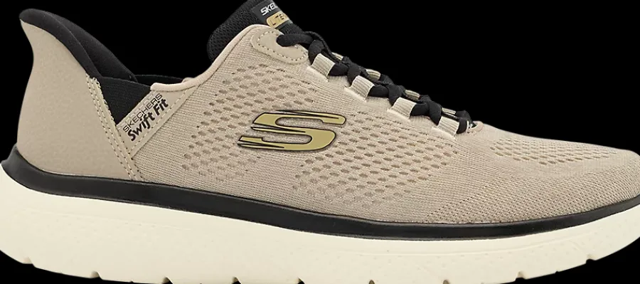 Clearance szarobrązowe sneakersy męskie Swift Fit Męskie Sportowe