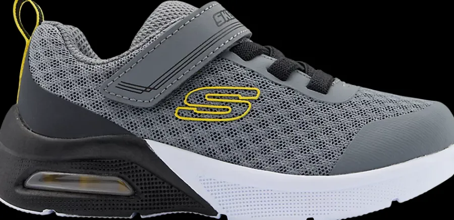 Best szaro-czarne sneakersy dziecięce MICROSPEC MAX Dzieci Sportowe