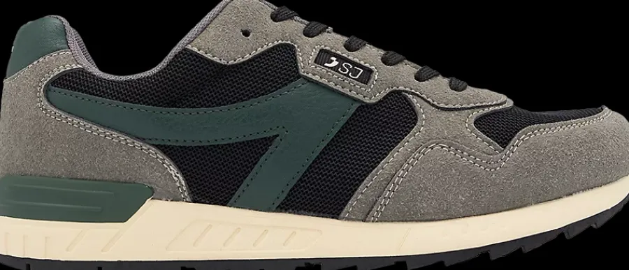 Hot szaro-czarne sneakersy męskie Męskie Sportowe