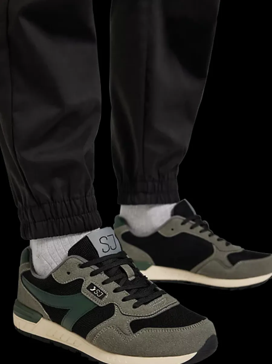 Hot szaro-czarne sneakersy męskie Męskie Sportowe