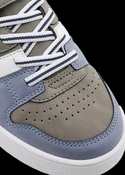 Outlet szaro-niebiesko-białe sneakersy dziecięce Dzieci Sportowe