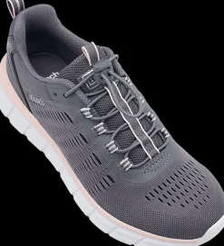 Online szaro-różowe sneakersy damskie Damskie Sportowe