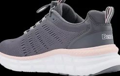 Online szaro-różowe sneakersy damskie Damskie Sportowe