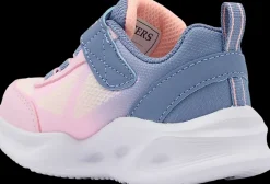 Discount szaro-różowe sneakersy dziewczęce Dzieci Sportowe