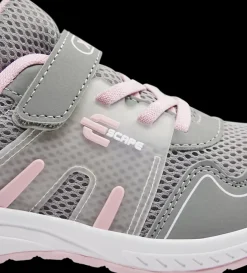 szaro-różowe sneakersy dziewczęce Dzieci Sportowe