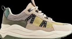 Hot szaro-zielone sneakersy damskie Damskie Sportowe