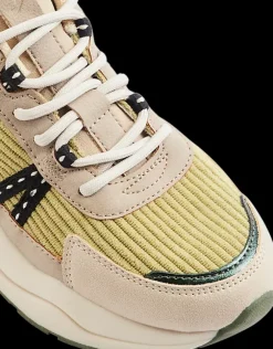 Hot szaro-zielone sneakersy damskie Damskie Sportowe