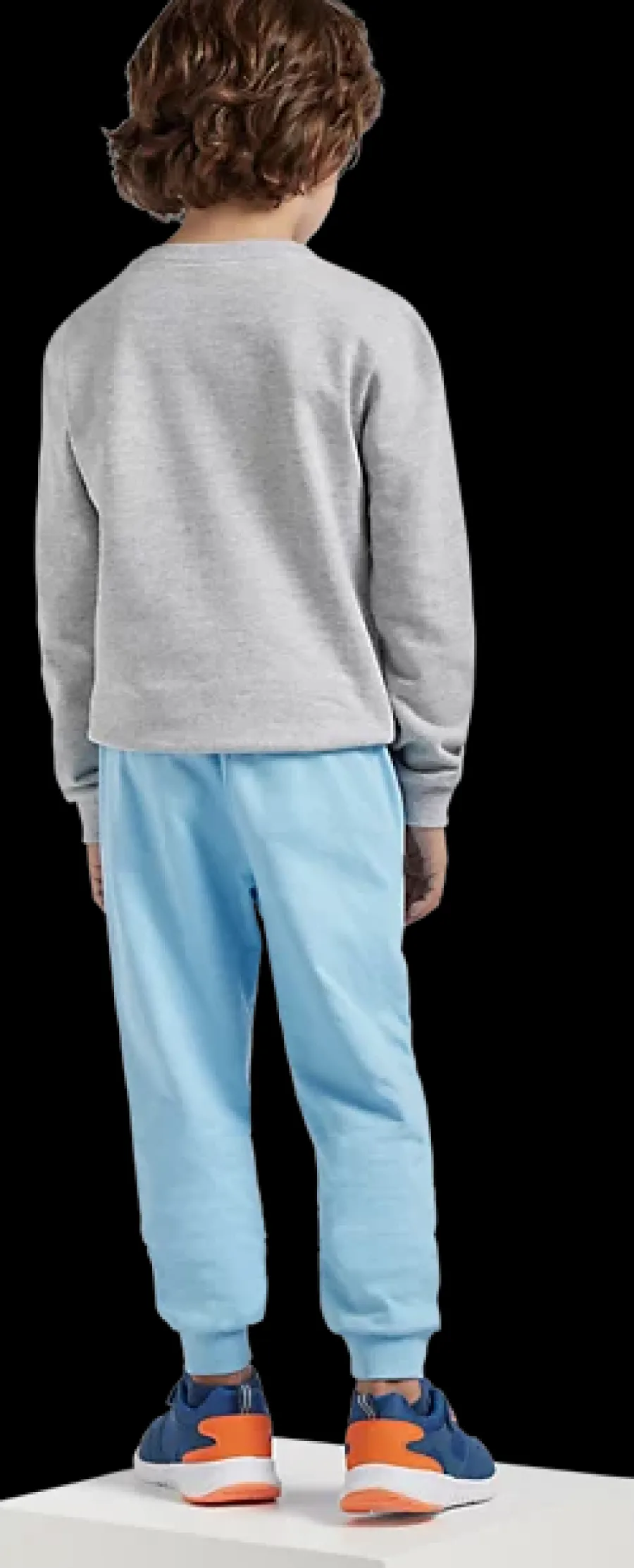 Best szary tshirt dziecięcy z długim rękawem Dzieci Odzież