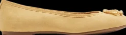 żółte baleriny damskie Damskie Baleriny