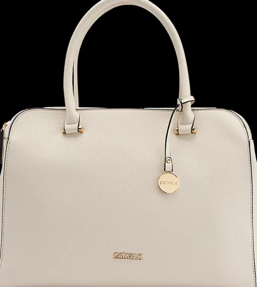 Online torebka damska w kolorze off-white Damskie Torby