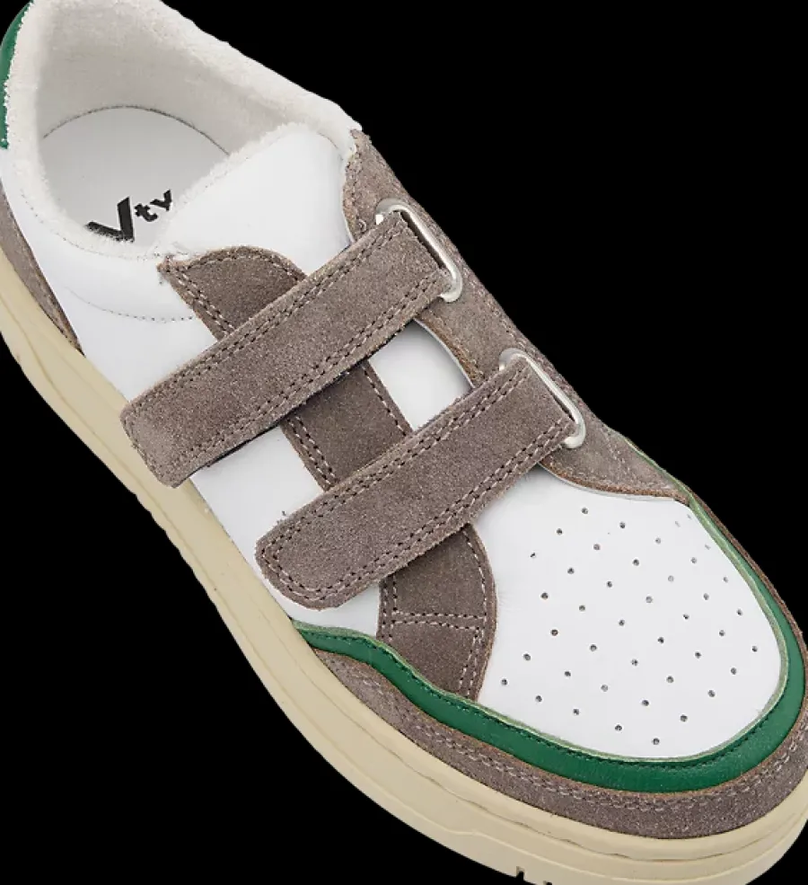 Hot zamszowe sneakersy dziecięce zapinane na rzepy Dzieci Sportowe