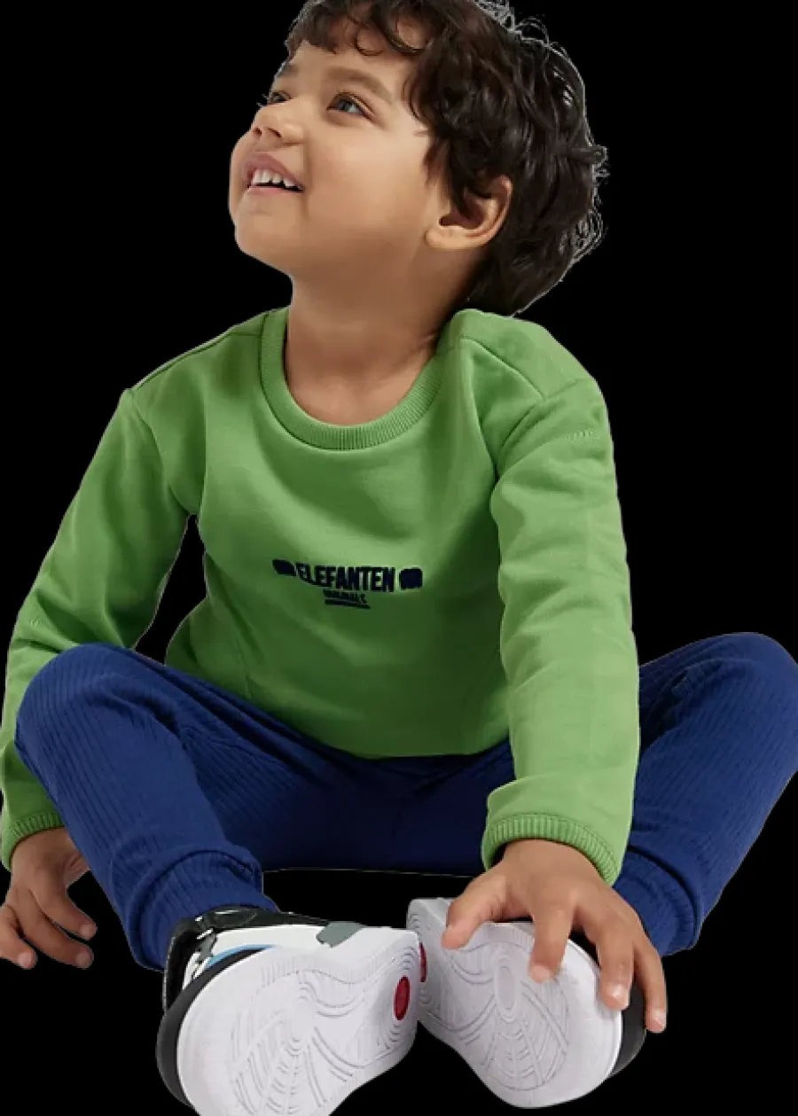 Outlet zielona bluza dziecięca Dzieci Odzież