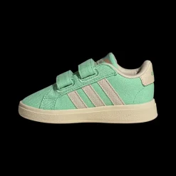 Online zielone sneakersy dziecięce Grand Court Grogu Dzieci Sportowe