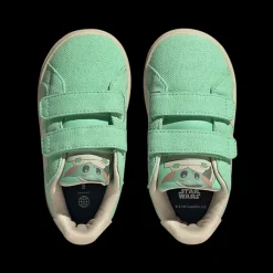 Online zielone sneakersy dziecięce Grand Court Grogu Dzieci Sportowe