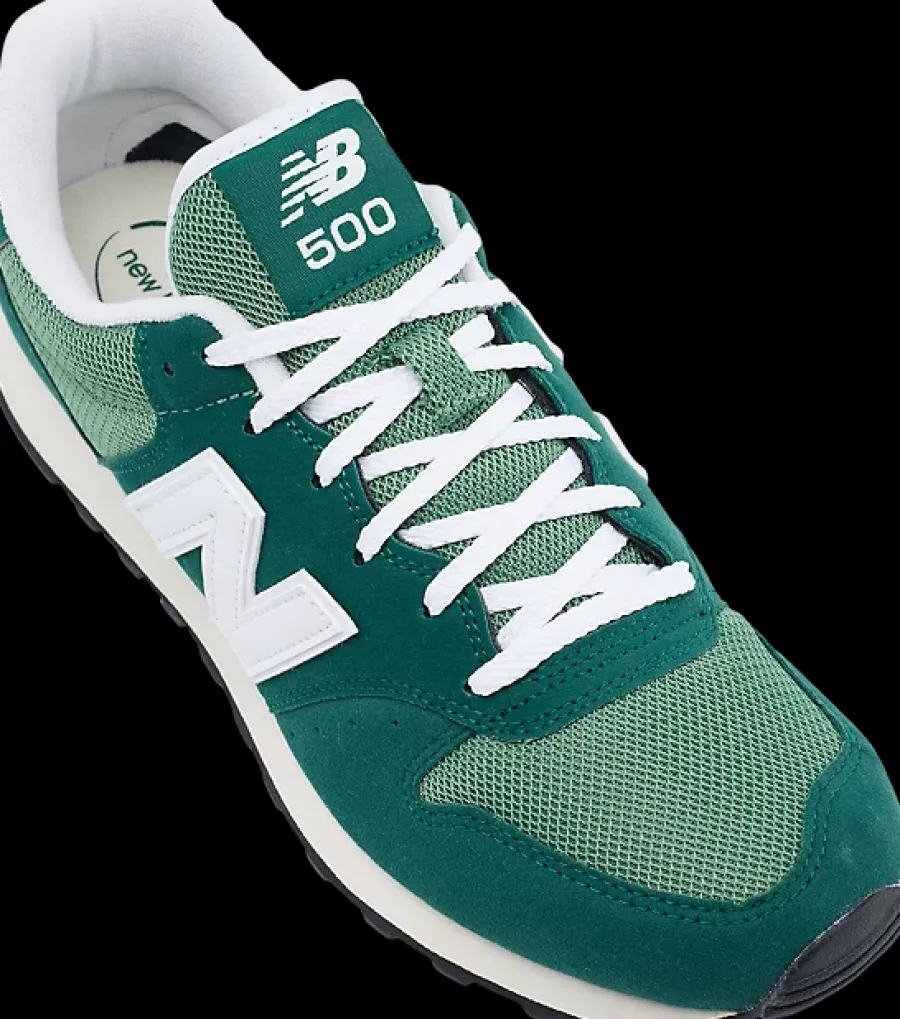 Hot zielone sneakersy męskie 500 Męskie Sportowe|Markowe