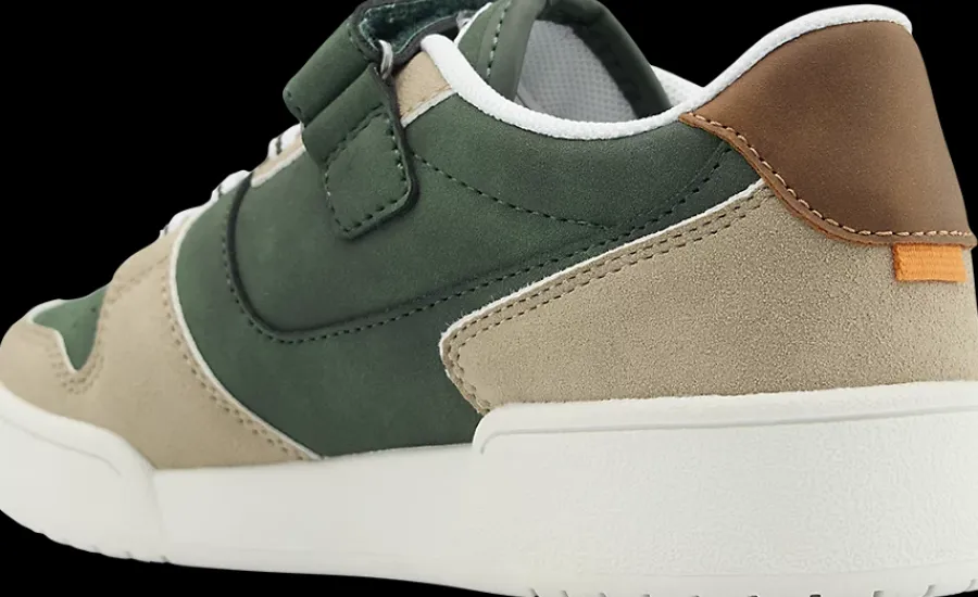 Sale zielono-beżowe sneakersy dziecięce Dzieci Sportowe