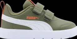 zielono-białe sneakersy dziecięce COURTFLEX V3 Dzieci Sportowe|Markowe