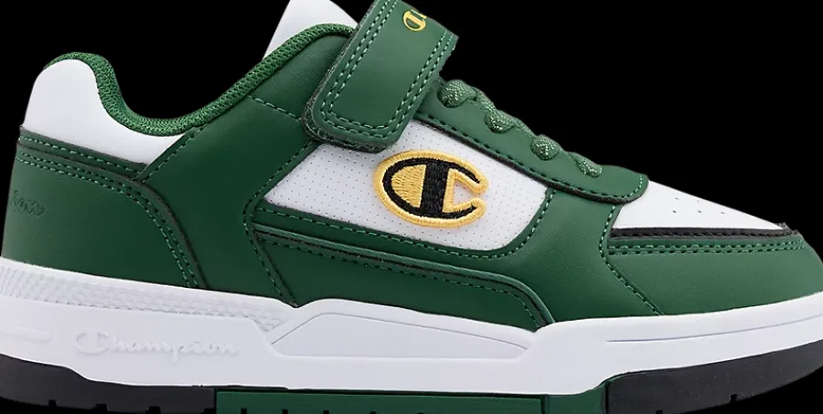 Hot zielono-białe sneakersy dziecięce Dzieci Sportowe