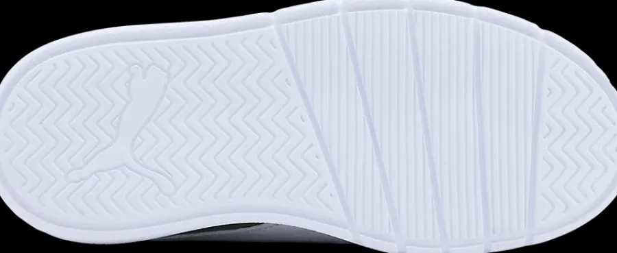 Sale zielono-białe sneakersy dziecięce Courtflex V3 Dzieci Sportowe|Markowe