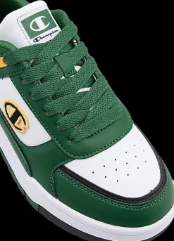 Sale zielono-białe sneakersy młodzieżowe Rebound Dzieci Sportowe