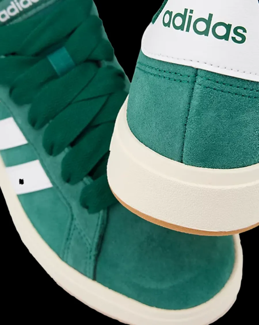 Sale zielono-białe sneakersy męskie Grand Court Base Męskie Sportowe|Markowe